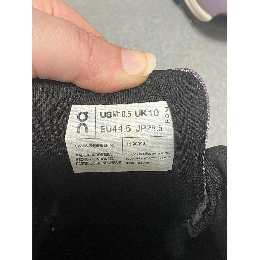 On Cloudflyer Mens 10.5‎ Running Shoes Lavender Brown Sneakers 71.98094